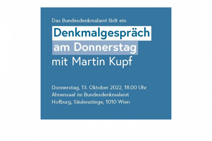 Denkmalgespräch 13.10.2022