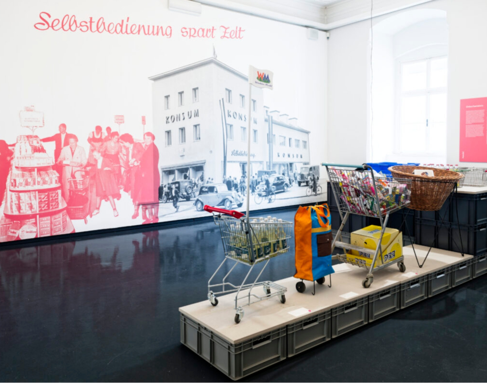 Einblick in die Ausstellung "Made in Linz"