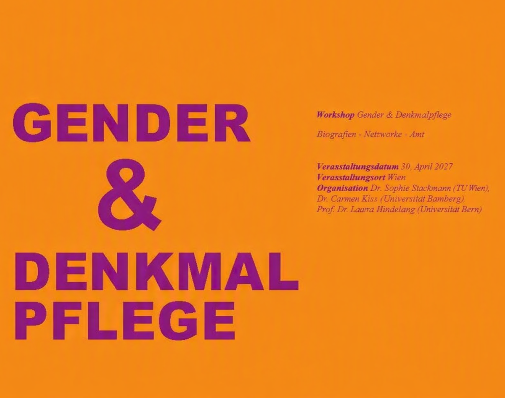 Gender & Denkmalpflege